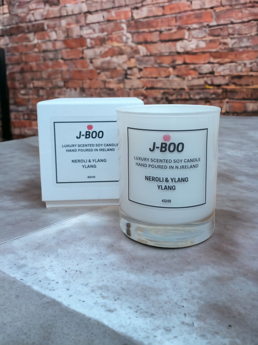 Neroli & Ylang Ylang scented candle