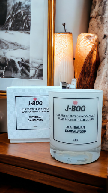 Australian sandalwood candle